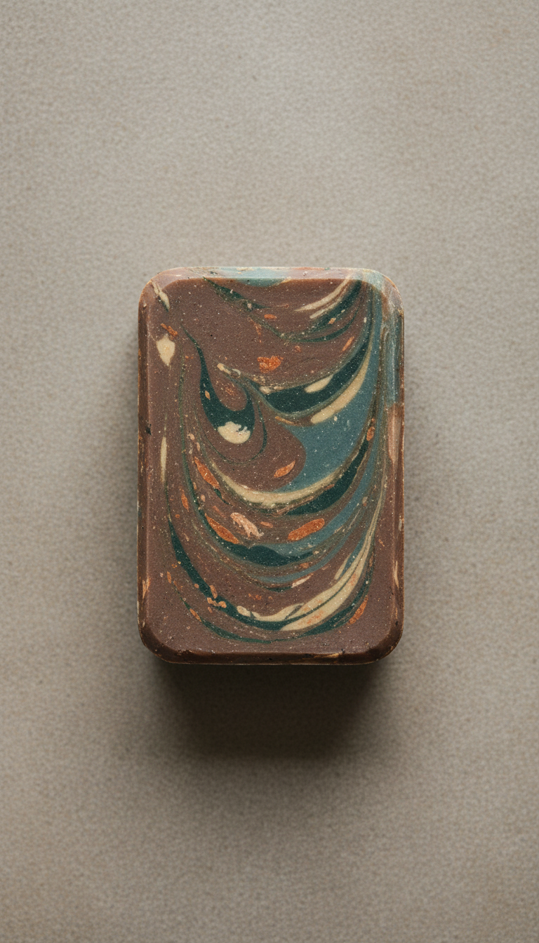 Earth Clay Cleansing Bar Terracotta Wrap
